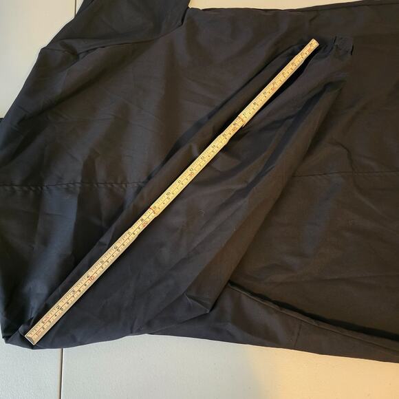 Unbranded Utility Rain Jacket Women's 2XL Black Full Zip Up Hooded NWOT - Picture 12 of 16